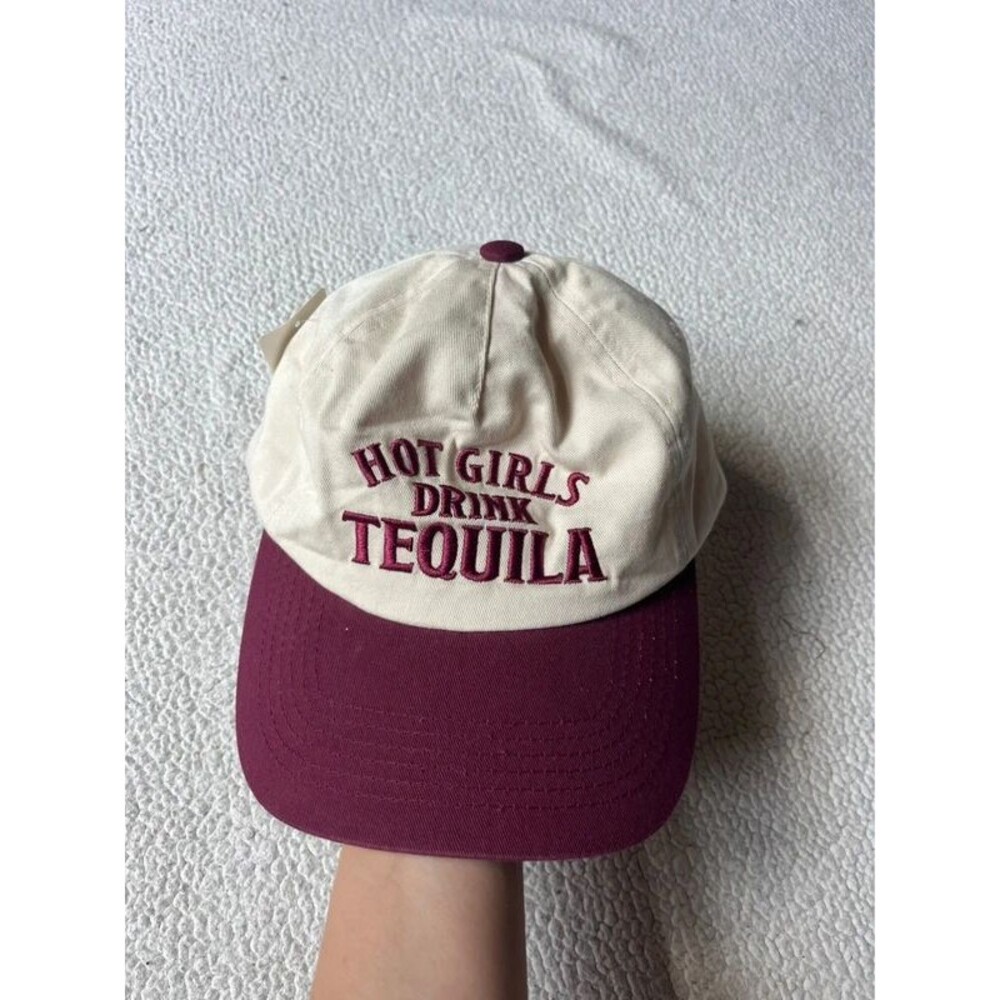 NWT Windsor Hot Girls Drink Tequila SnapBack Slouchy Hat